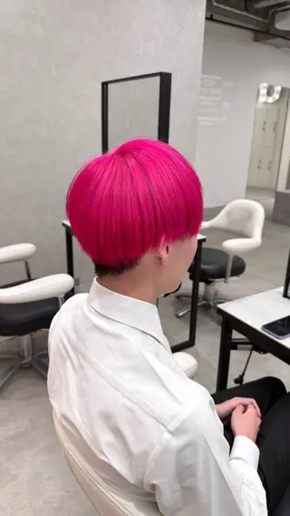 カラー 🩷hair salon dot. tokyo color 🩷所属・hao 🎀🫧のヘアスタイル