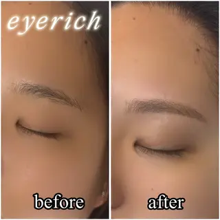 アイブロウ eyerich 蘇我店のマツエク・マツパデザイン