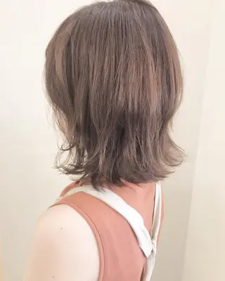 ミディアム 店長 ✂️ムラカミ キラリのヘアスタイル