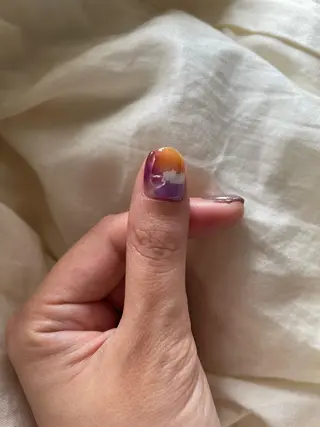 ネイル 黒葛原 めぐみのネイルデザイン