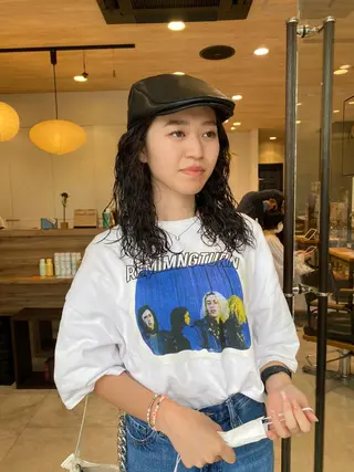 ロング パーマ パーマ指名No1 /namiのヘアスタイル