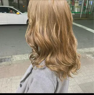 ロング カラー 韓国ヘア🦋 MIYUのヘアスタイル