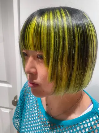 ミディアム カラー ピノシーループユナイテッド所属・暖色/ブリーチ/メン ズパーマ/ﾐﾜﾁｶｺのヘアスタイル