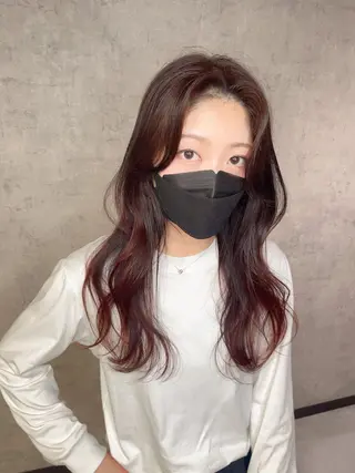 ロング KAEDE🎀 ジャニオタ美容師のヘアスタイル