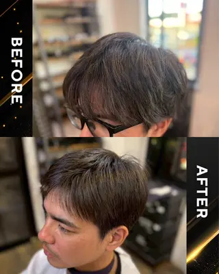 メンズ メルコヘアデザイン for menのヘアスタイル