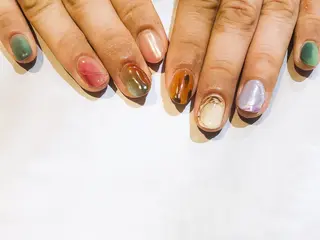 ネイル 舞田 苑香のネイルデザイン