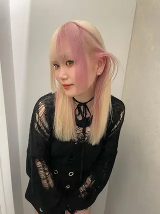 カラー ハイトーン特化 pepe🎀のヘアスタイル