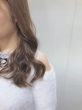 ロング カラー 横山将大/wカラー/ 韓国風パーマ/恵比寿のヘアスタイル