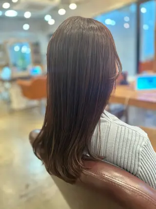 カラー 髪質改善カラー ベージュ🤎YUMEのヘアスタイル