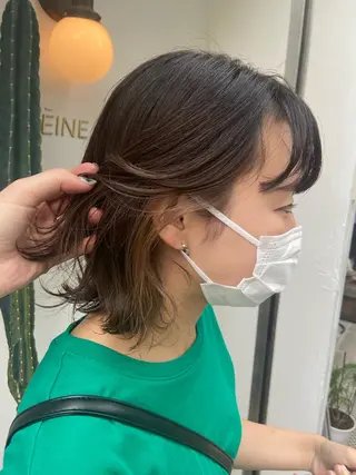 カラー なかむら ゆきのヘアスタイル