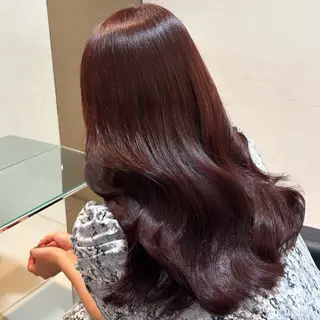 ロング カラー ヘアアレンジ Ｑ-te所属・Ｑ-te /艶 💖 スタイル/ mokaのヘアスタイル