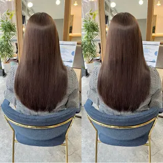 ロング カラー sia所属・縮毛矯正🪞 髪質改善特化谷名勇輝のヘアスタイル