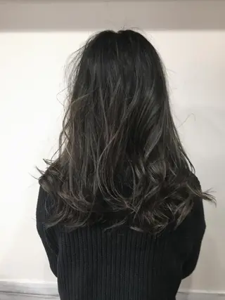 ロング カラー カラー特化サロン大阪 ルービック江坂/新城のヘアスタイル