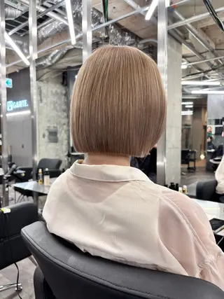 ショート GARTE所属・ゲンキ/ボブ /無料カットモデルのヘアスタイル