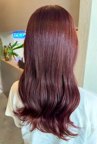 ロング カラー Salon de  COCO所属・Yuka /ツヤカラー✨のヘアスタイル