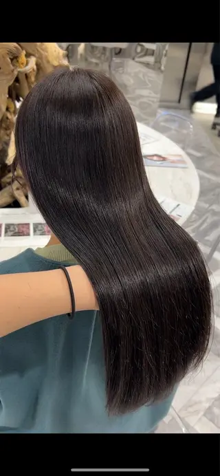 セミロング カラー 冬っぽカラー/ マツエク/ゆきなのマツエク・マツパデザイン