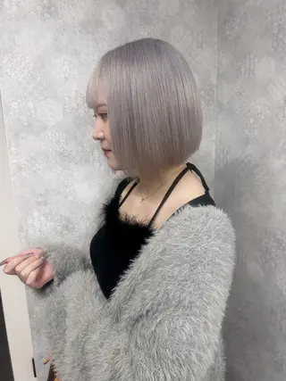 ショート カラー 💕ブリーチ/ヘアメ 🎀YUUKAのヘアスタイル