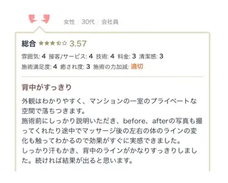 Beauty Up 茶屋町所属・Beauty  Up 茶屋町のエステ・リラクイメージ