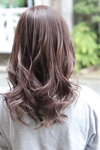 セミロング カラー ヘアアレンジ Recess hair所属・川内 政人のヘアスタイル