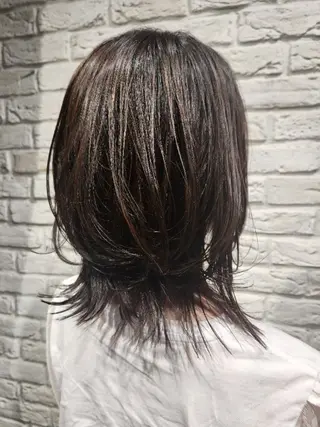 ミディアム GOOD NEIGHBORS 水戸赤塚所属・植田 沙織のヘアスタイル