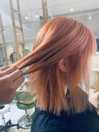 ミディアム カラー 🌻【ショート特化 美容師】いつき🌻のヘアスタイル