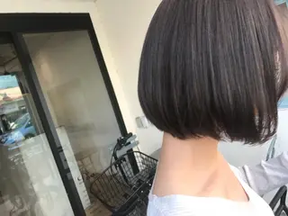 ミディアム カラー オリーブ透明感カラー 表参道/MIKUのヘアスタイル