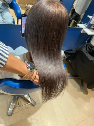 ミディアム カラー ヘアアレンジ 🔥ハイトーンカラー ギャルNAOKI🔥のヘアスタイル