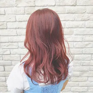 カラー ゆるふわパーマ🌼 アレンジ🌼リョウカのヘアスタイル
