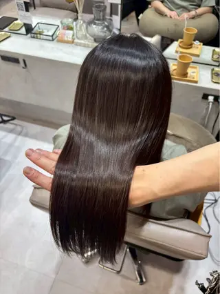 カラー 立川駅/ワンカラー ブリーチなしカラー/のヘアスタイル