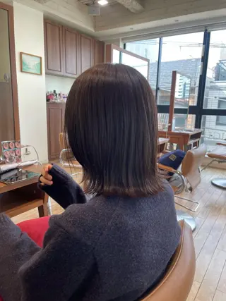 ミディアム 山本　恵 (やまもと  けい)のヘアスタイル