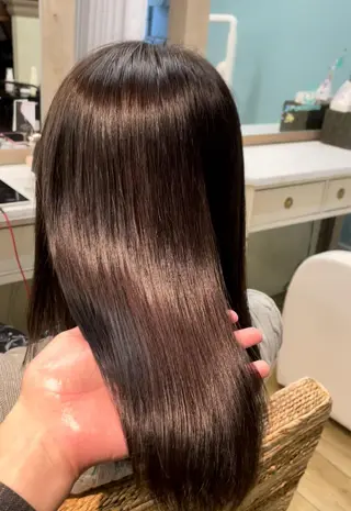 ロング パーマ 【レイヤーカット】 関根【コテ巻パーマ】のヘアスタイル