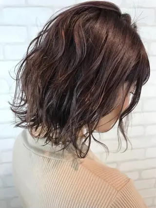 ミディアム カラー EARTH熊本嘉島店所属・田畑 圭祐のヘアスタイル