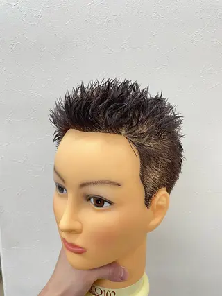 ショート パーマ メンズパーマ 赤司 泰樹のヘアスタイル