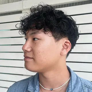ショート パーマ FRANK所属・こいけ みきののヘアスタイル