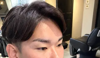 メンズ アイブロウ 新井 広樹のヘアスタイル