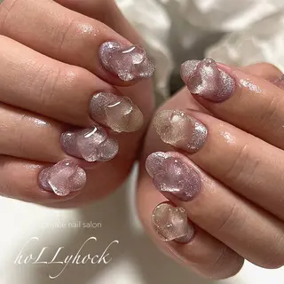 ネイル nail salon hoLLyhockのネイルデザイン