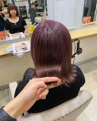 ミディアム Livnaリヴナ立川所属・レイヤー/ハイライト /立川/赤池宏隆のヘアスタイル