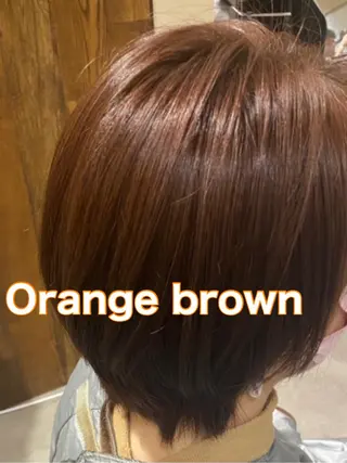 ショート カラー 髙木美緒🌿 レイヤー/アレンジのヘアスタイル