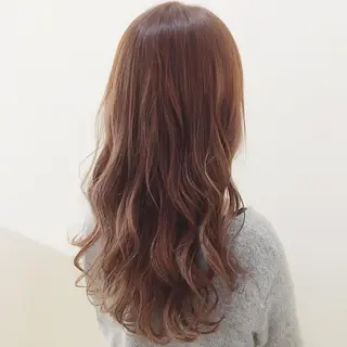 セミロング ブリーチなしダブル/ レイヤーカット 小棹のヘアスタイル