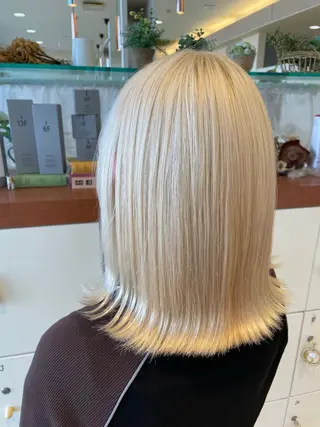 セミロング 日置 大智のヘアスタイル