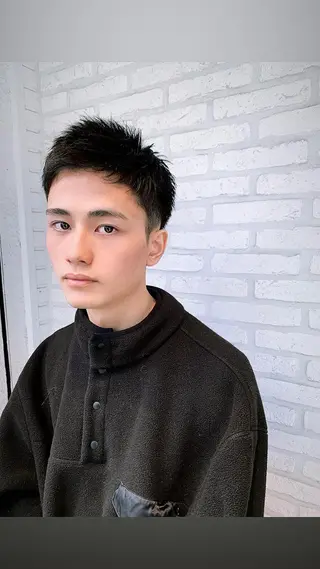 ショート メンズ ✨ハイライトの達人 ボブ/ショート/雪下のヘアスタイル