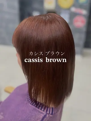 ミディアム Laulu 佐藤壮也のヘアスタイル