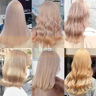 セミロング カラー ヘアアレンジ 💕ブリーチ/ヘアメ 🎀YUUKAのヘアスタイル