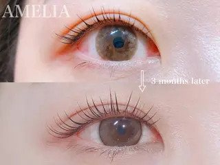 マツエク・マツパ AMELIA Rikakoのマツエク・マツパデザイン