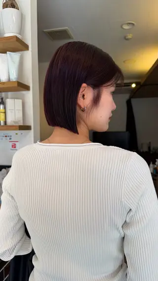 カラー hairsalonnendo所属・nendo kanaのヘアスタイル