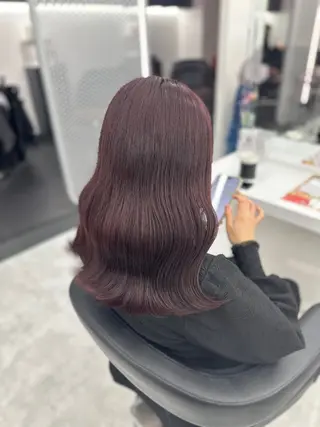 ロング カラー パーマ ヘアアレンジ メンズ キッズ ♥️韓国ヘア レイヤー♥️ゆりのヘアスタイル