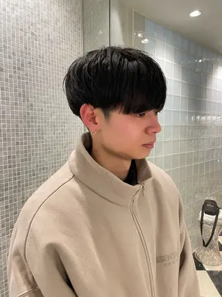 メンズ カット/パーマ/ カラー林本　南壱人のヘアスタイル