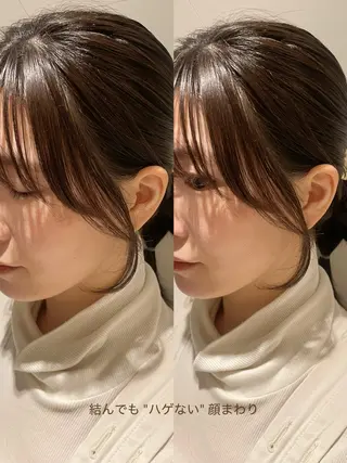 ミディアム カラー Lien所属・marika/ボブ /透明感カラーのヘアスタイル