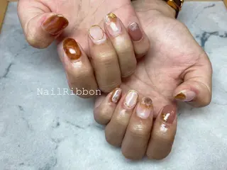 ネイル ネイルリボン 伊藤のネイルデザイン