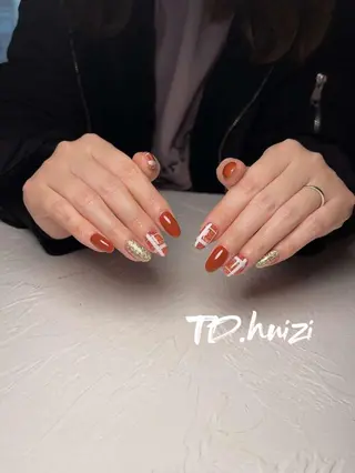 ミディアム めぐみのネイルサロン 惠のネイルデザイン